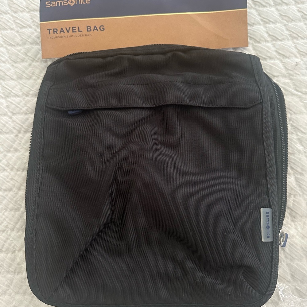 Samsonite Black Toiletry Bag Durable Travel Essential